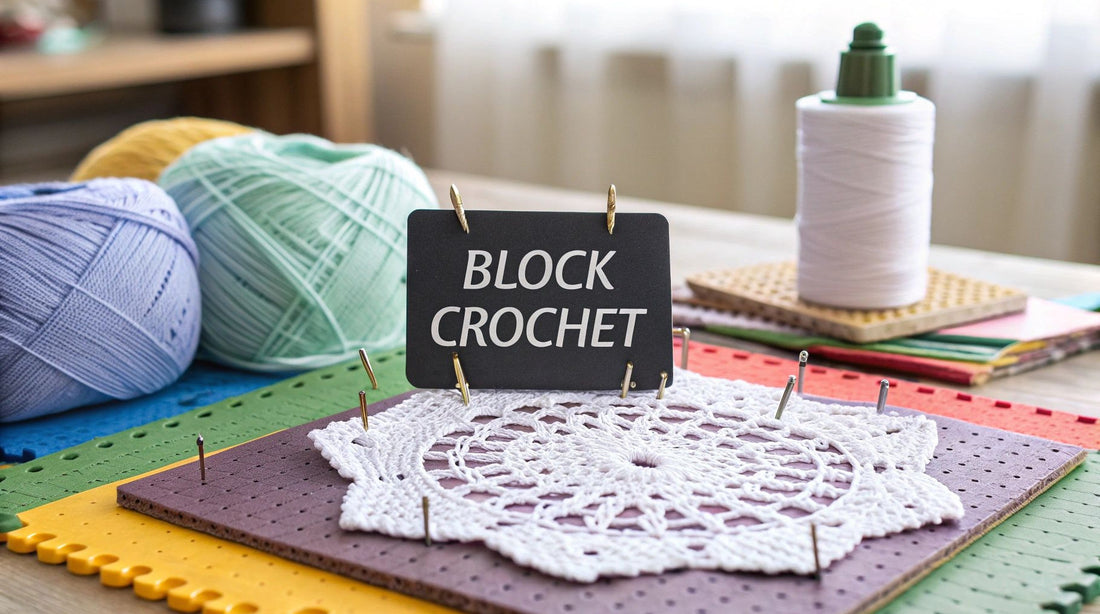 How to Block Crochet for a Flawless Finish
