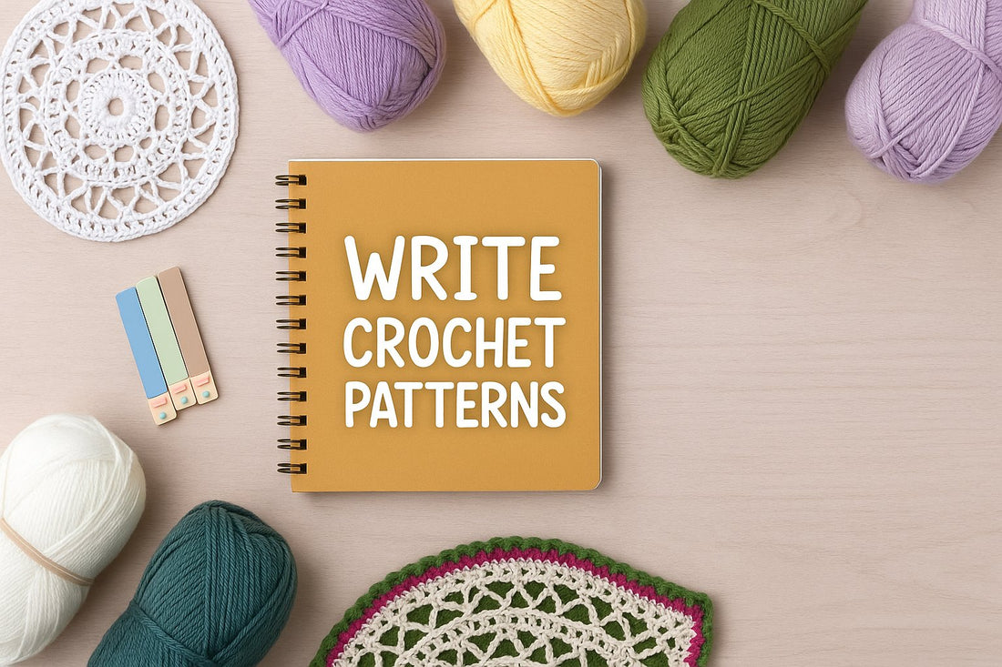 Master How to Write Crochet Patterns Easily & Clearly