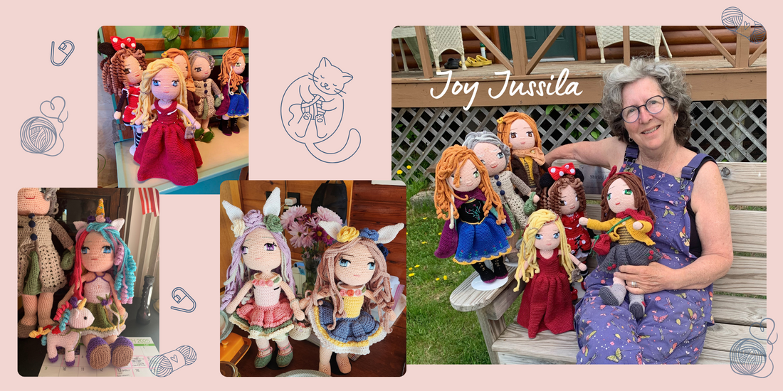 Hooked on Joy: How a 69-Year-Young Artist Turned a Granddaughter’s Request into a Crochetree Doll Craze