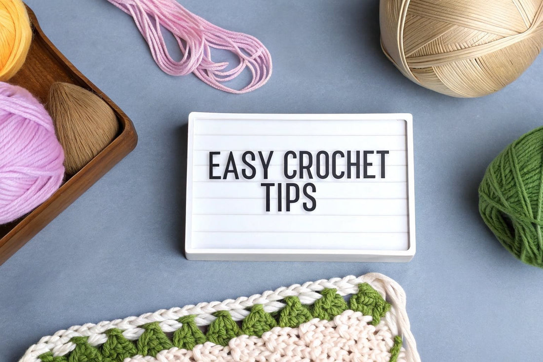 Top 6 Crochet Tips for Beginners to Start Crafting Today