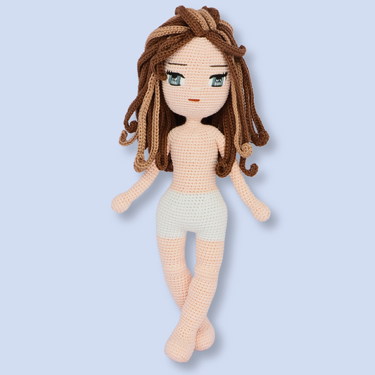Daisy Base crochet doll pattern
