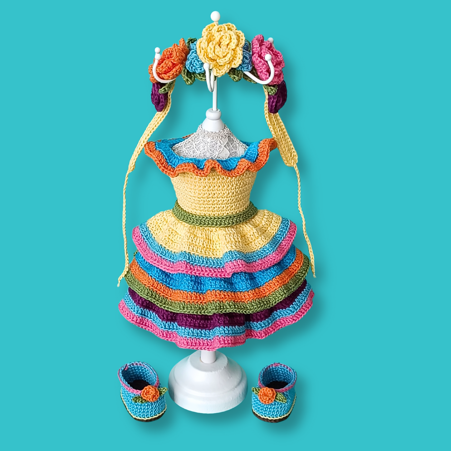 Rosalinda Doll Pattern