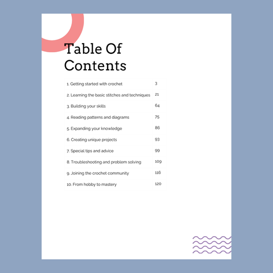 Crochet Basics Made Easy—A Beginner's Journey from Zero to Mastery