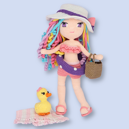Iris Beach Doll Pattern