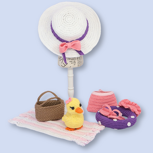 Iris Beach crochet outfit pattern
