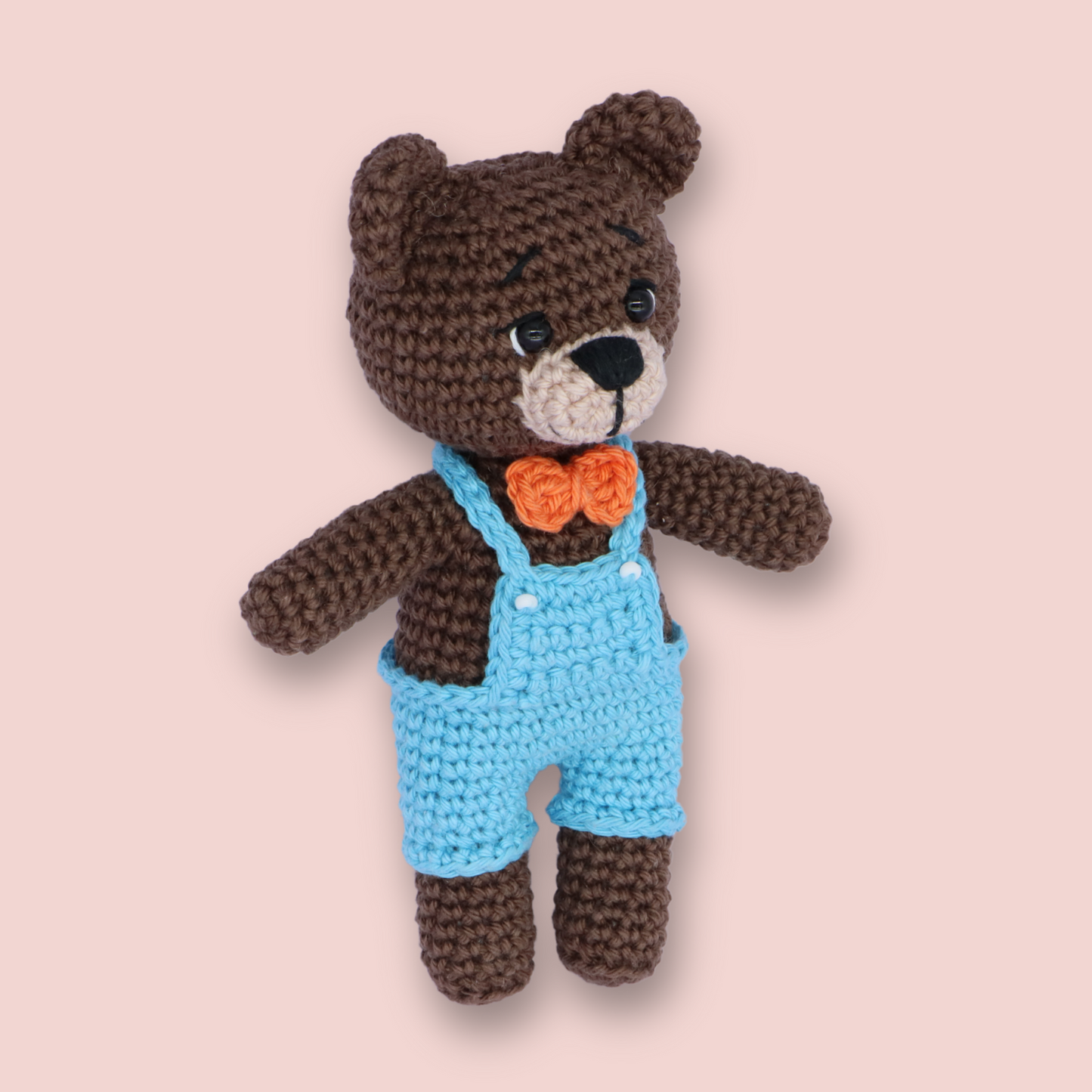 Theo The Bear crochet animal pattern detail - photo 4