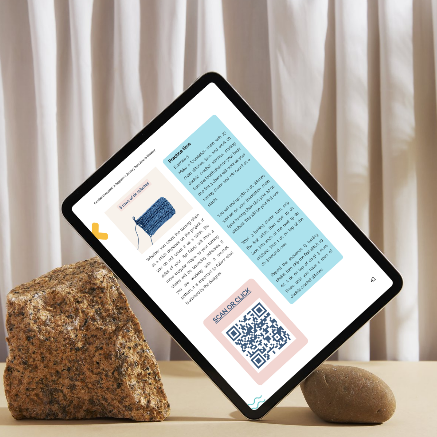 Crochet Basics Made Easy—A Beginner's Journey from Zero to Mastery