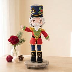 Vladimir the Nutcracker Crochet Doll Pattern