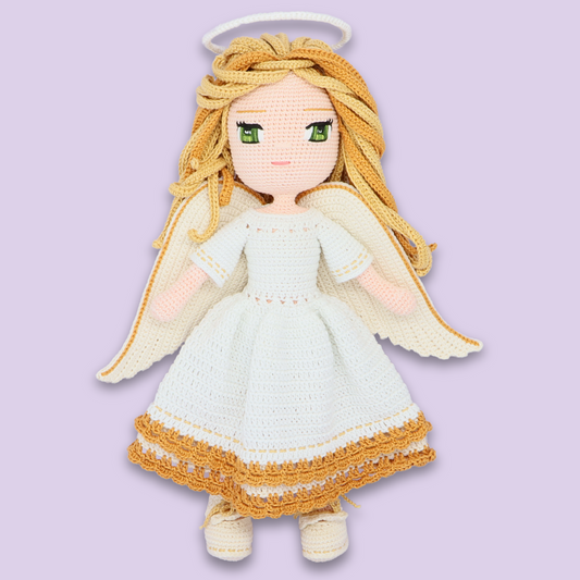 Angelica crochet doll pattern