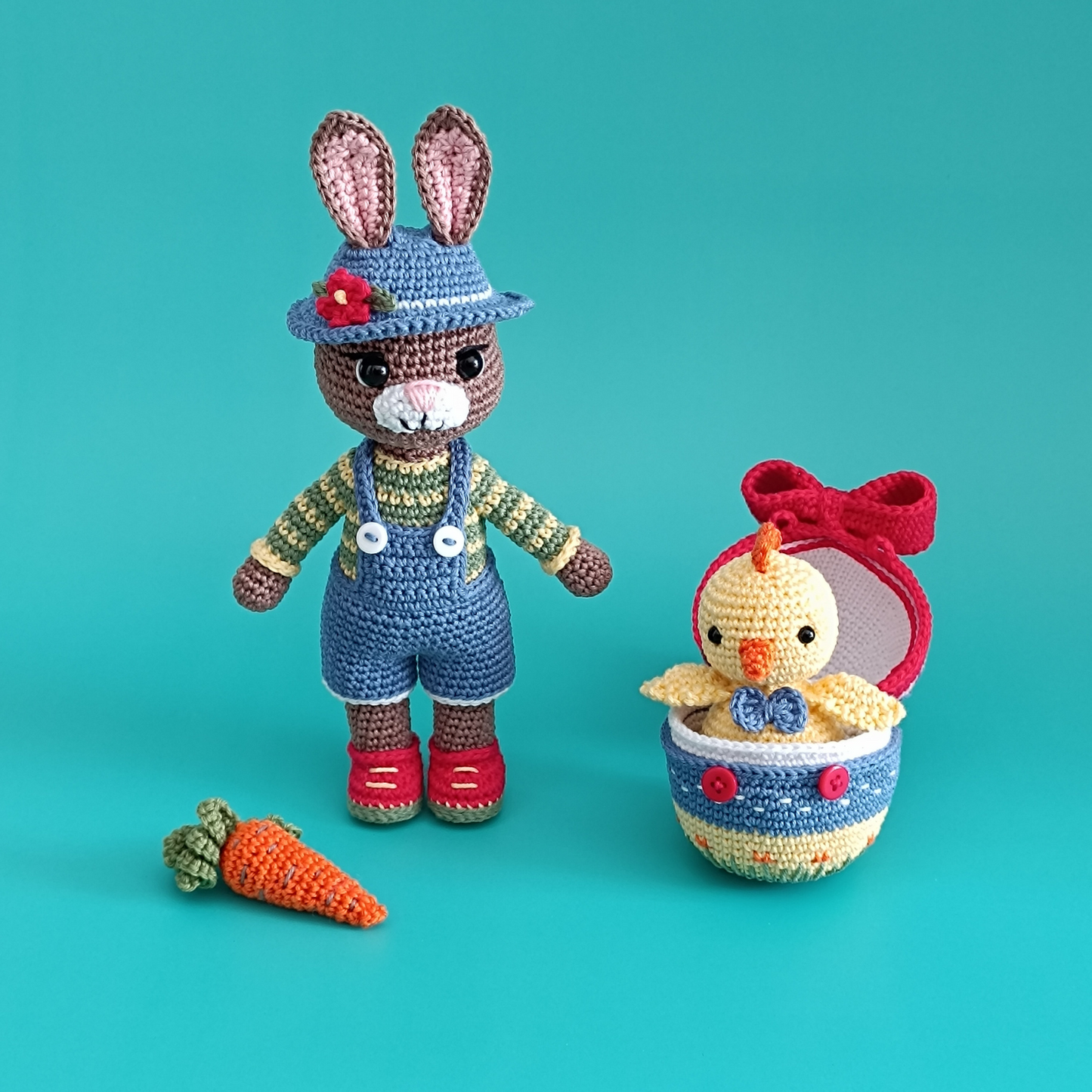 Easter Set crochet doll - PDF pattern photo 10
