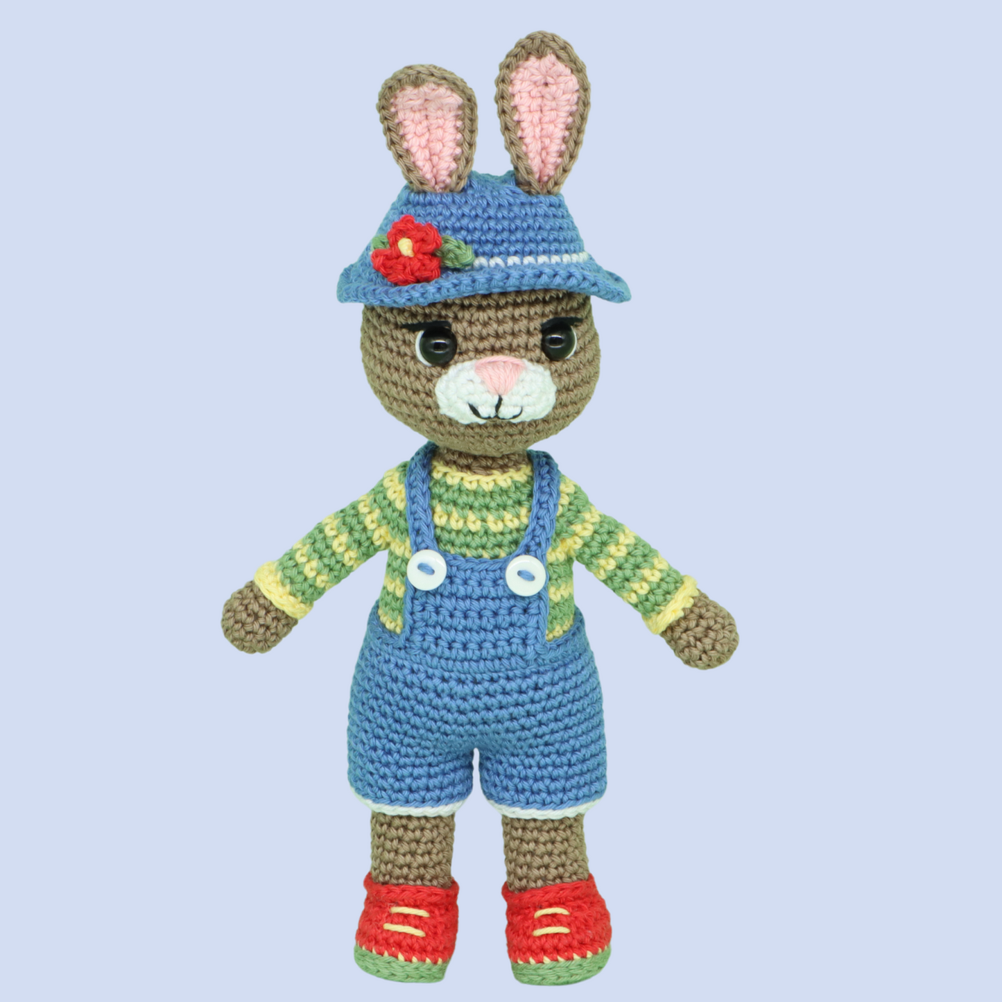 Benny the Bunny Pattern - amigurumi animal PDF pattern by Crochetree