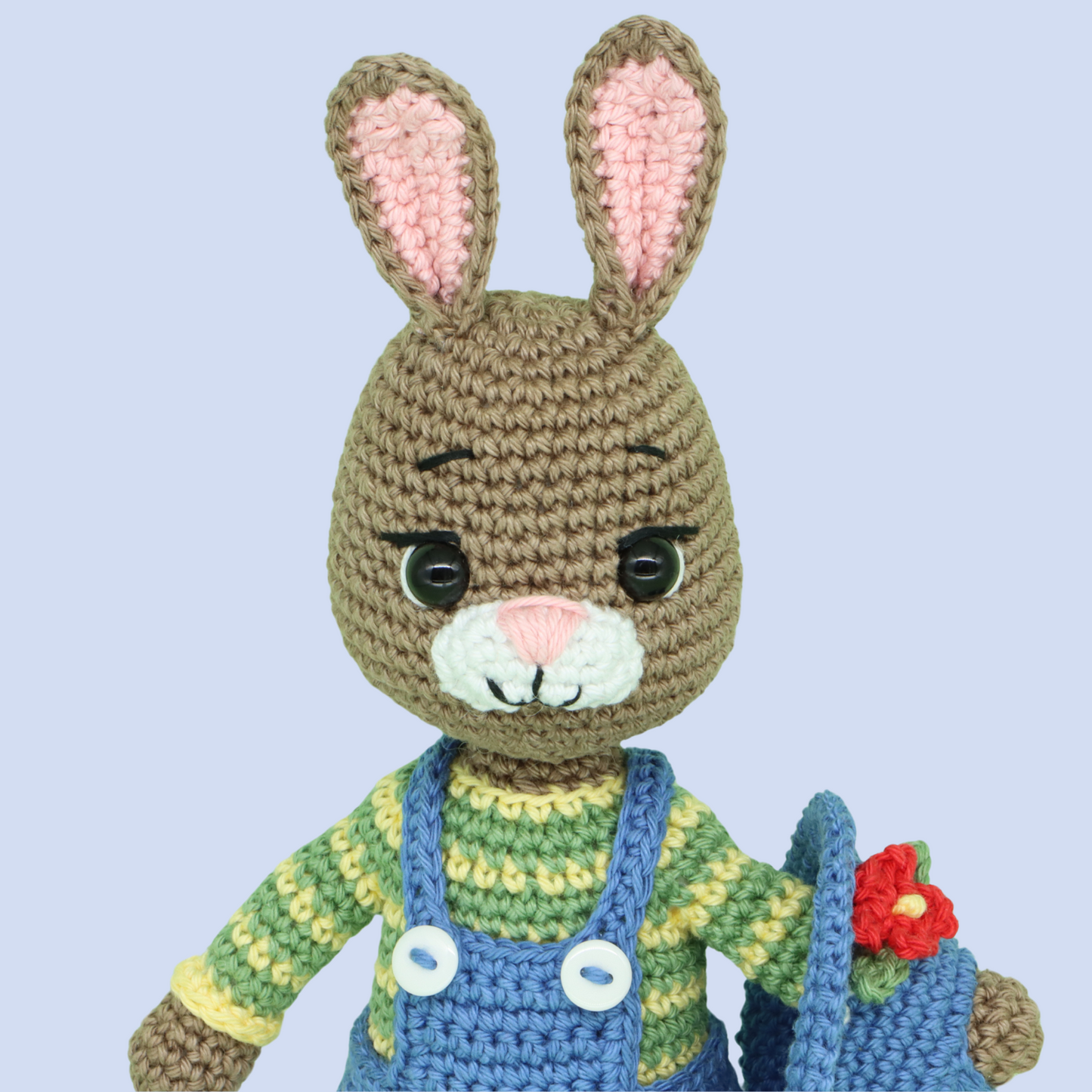 Benny the Bunny crochet animal pattern detail - photo 6