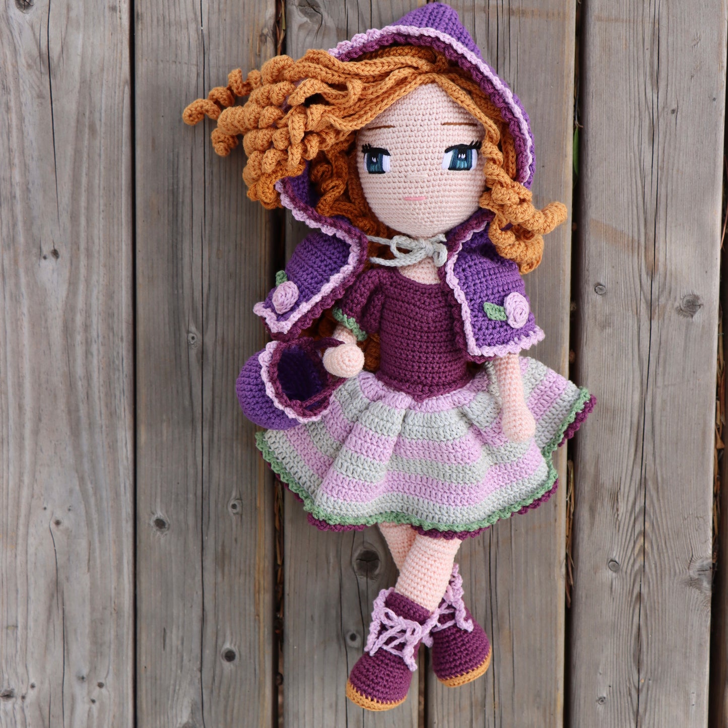 Brenda Forest crochet doll - PDF pattern photo 9