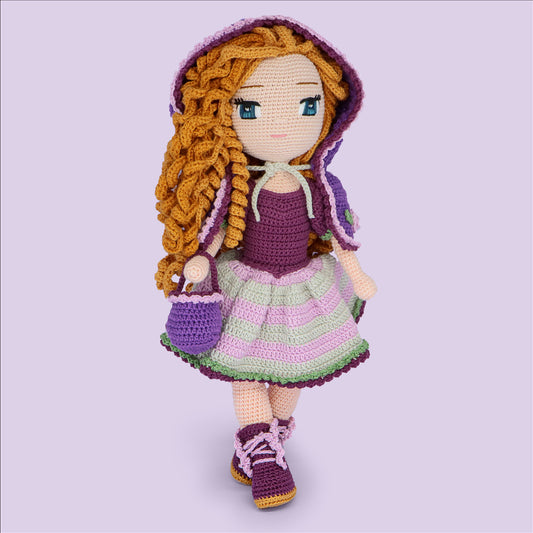 Brenda Forest Outfit Pattern - amigurumi PDF with step-by-step photos