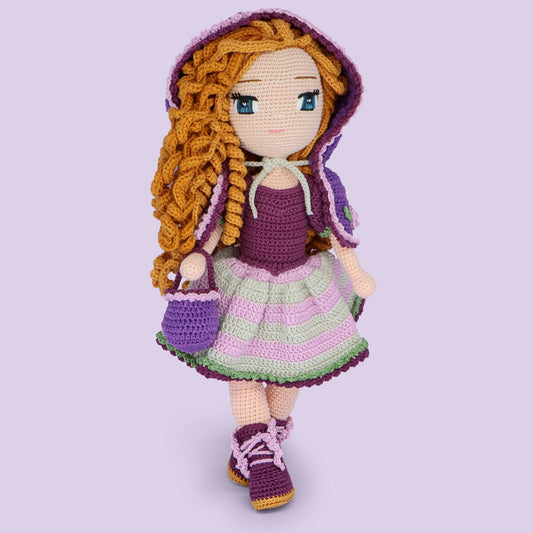 Brenda Forest Keeper crochet doll pattern