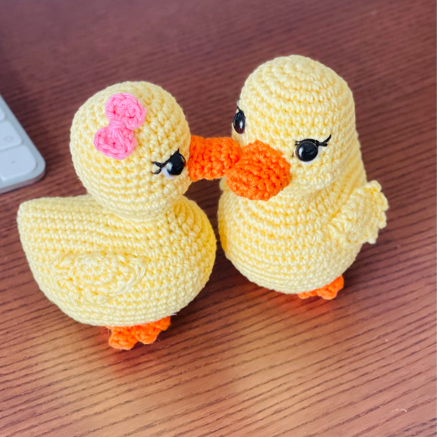 Debbie the Duck crochet animal pattern detail - photo 3