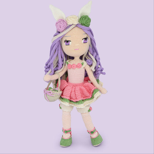 Freya Easter crochet doll pattern