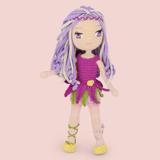 Fairy Freya crochet doll pattern