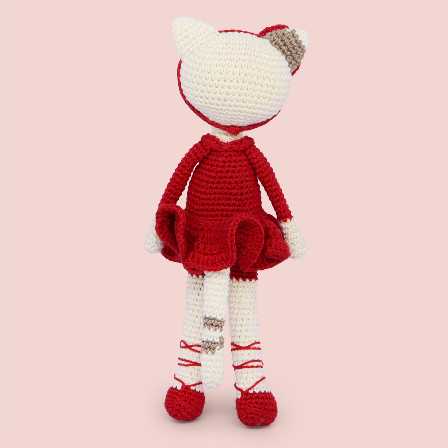 Katie The Cat crochet animal pattern detail - photo 3