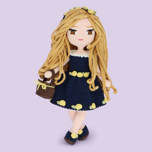 Louise crochet doll pattern