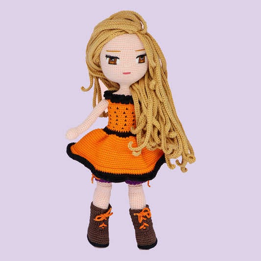 Louise Halloween Outfit crochet outfit detail - pattern photo 4