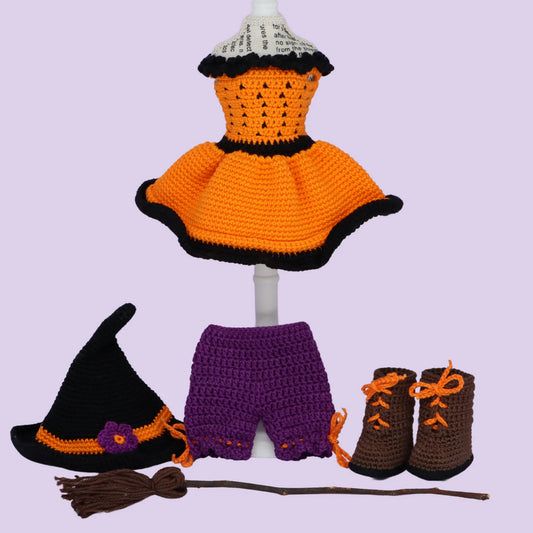 Louise Halloween crochet outfit pattern