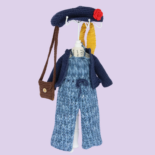 Nathalie Denim crochet outfit pattern