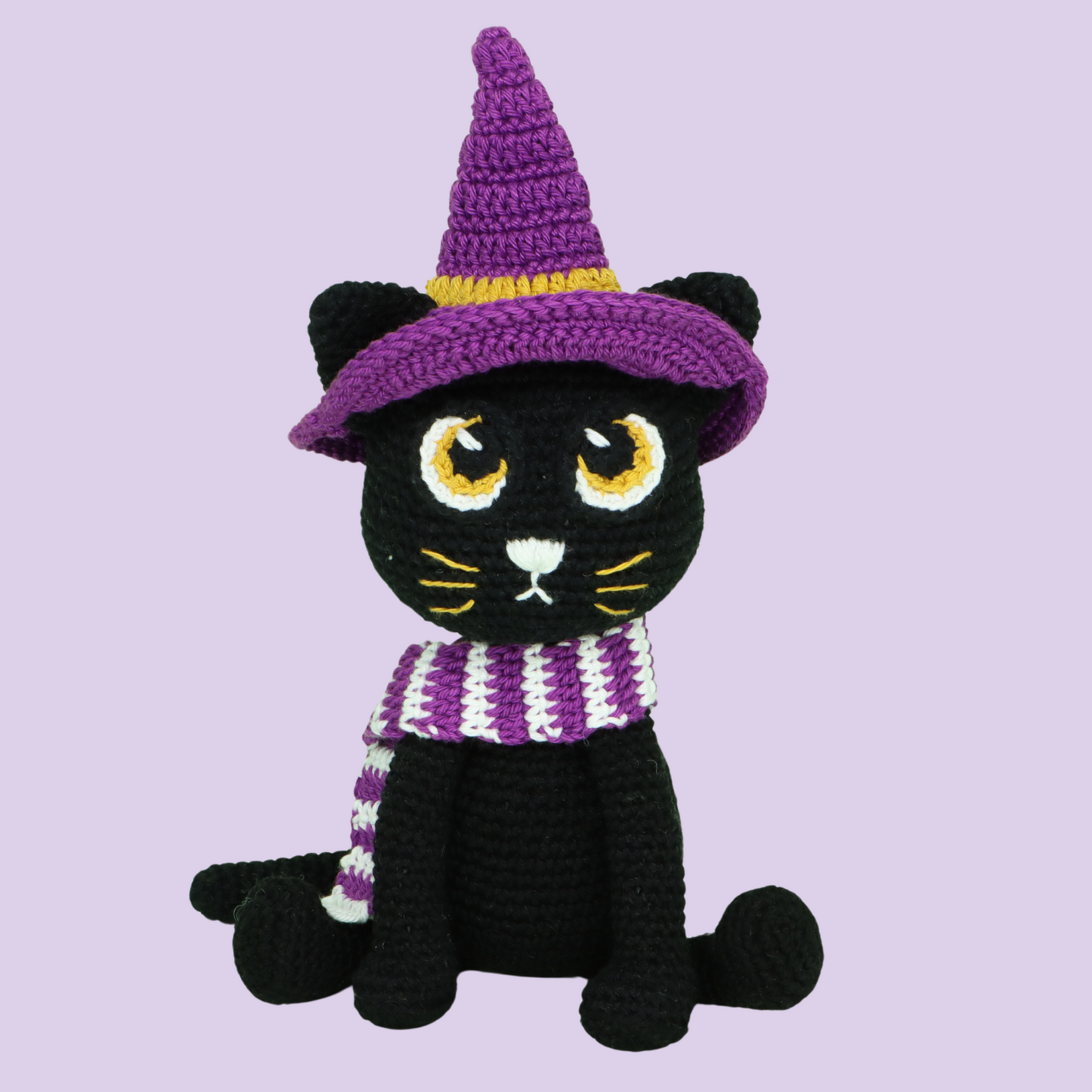 Night the Cat crochet animal pattern detail - photo 2