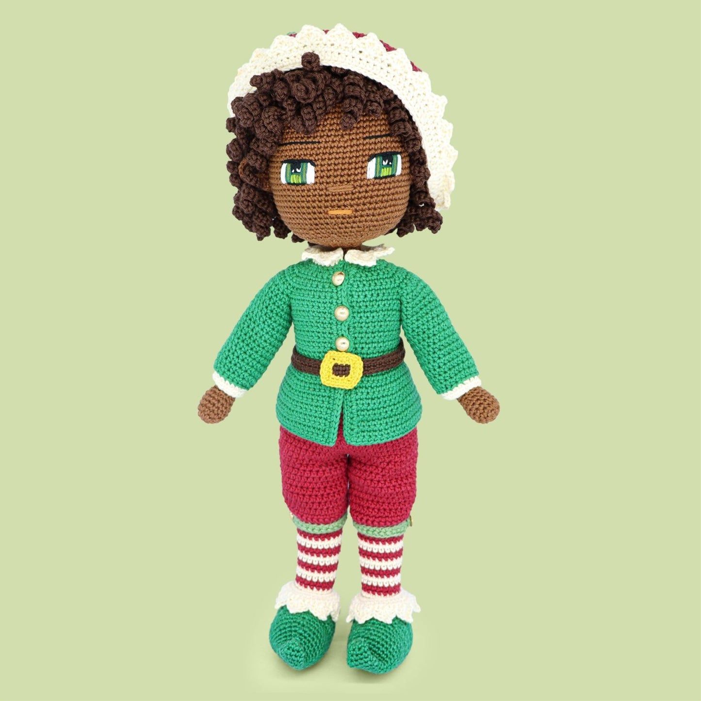Noah Crochet Doll Pattern - amigurumi PDF with step-by-step photos