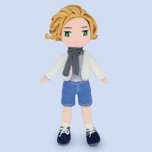 Oliver crochet doll pattern