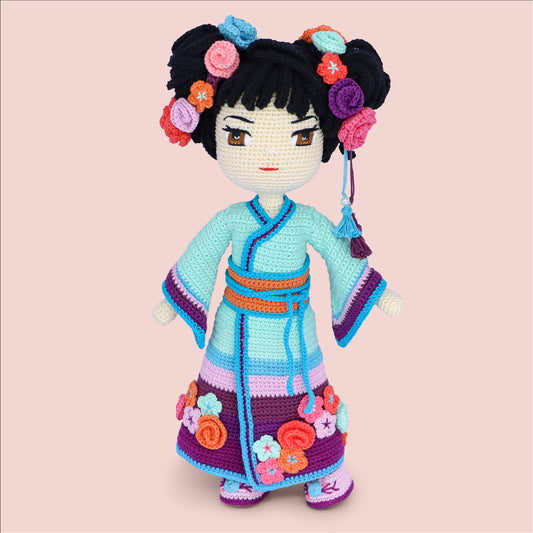Yuki crochet doll pattern
