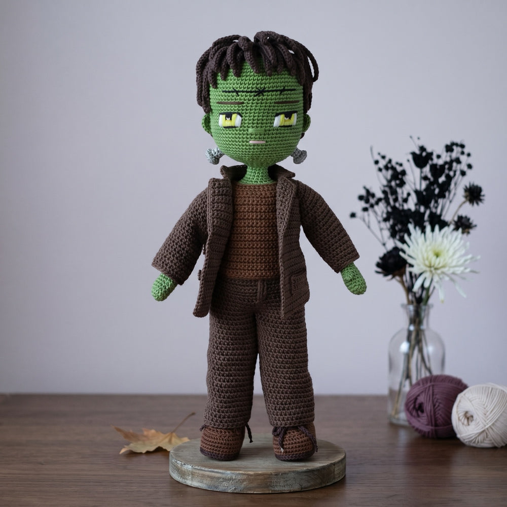 Frankie crochet doll pattern