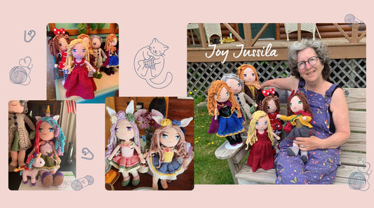 Hooked on Joy: How a 69-Year-Young Artist Turned a Granddaughter’s Request into a Crochetree Doll Craze