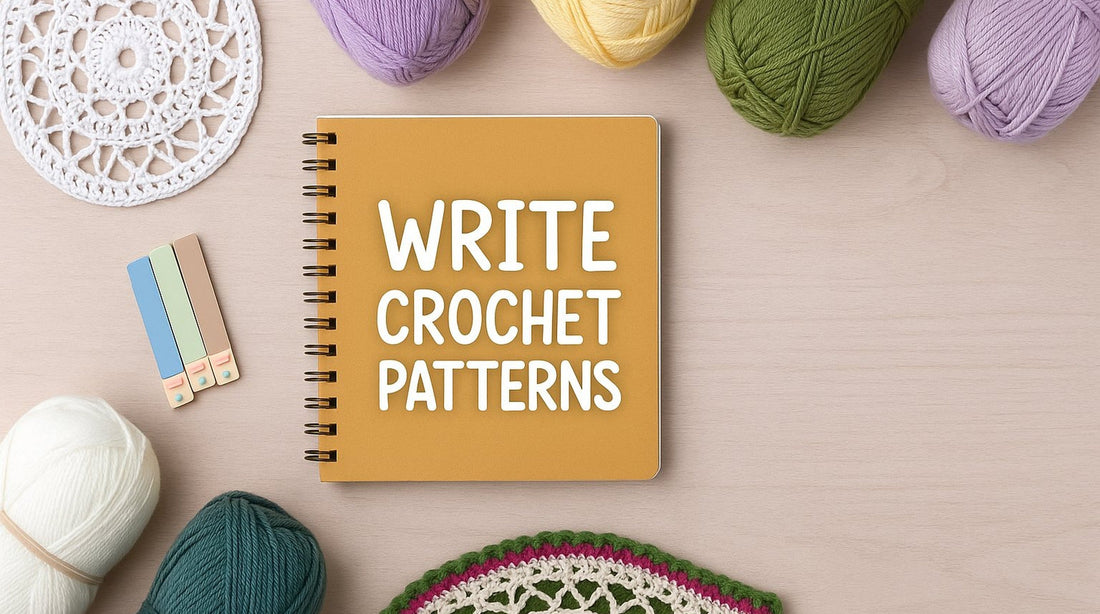 Master How to Write Crochet Patterns Easily & Clearly