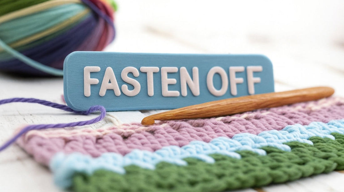 How to Crochet Fasten Off for a Perfect Finish