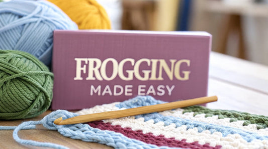 What Does Frogging Mean in Crochet? A Beginner's Guide to Fixing Mistakes