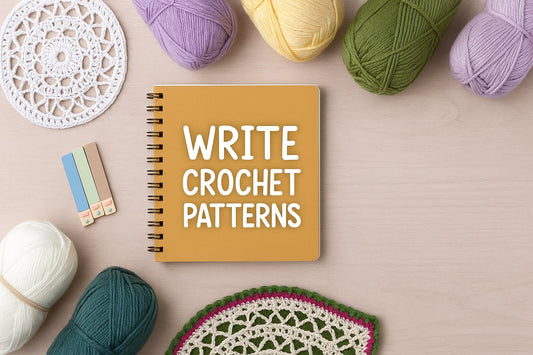 Master How to Write Crochet Patterns Easily & Clearly