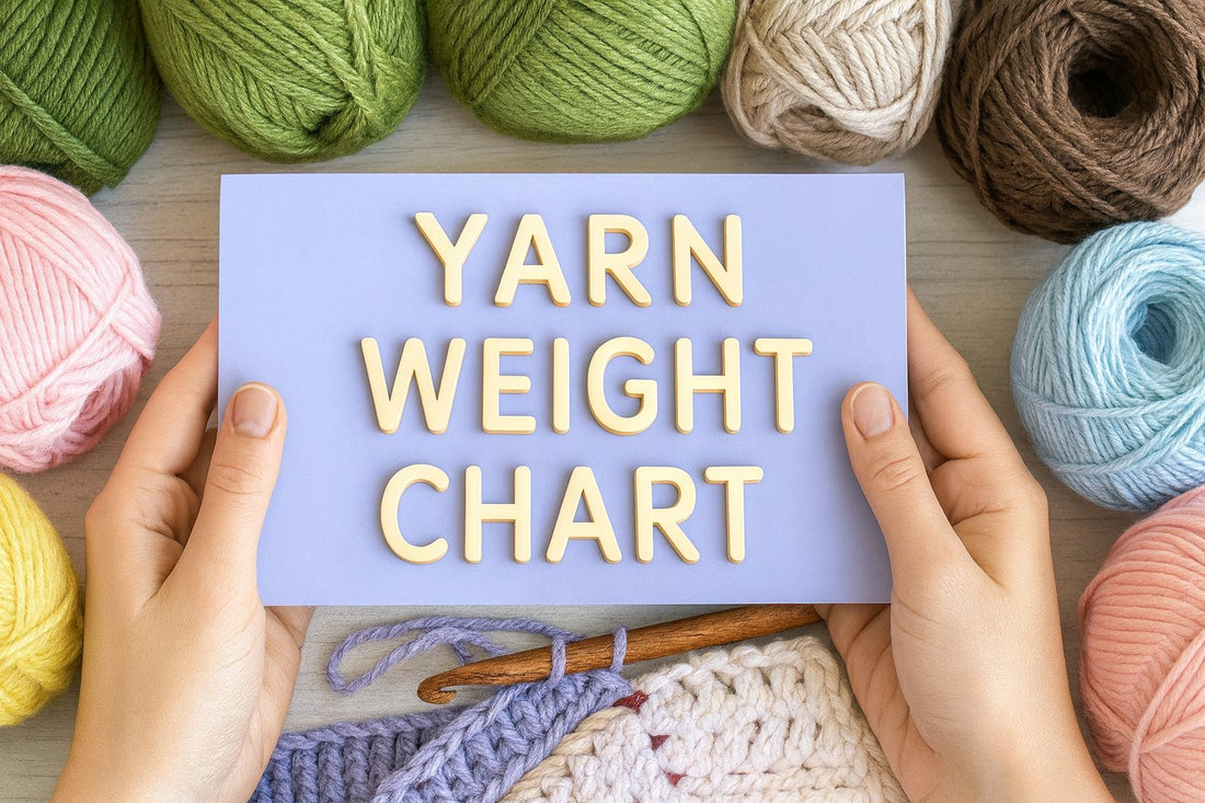 The Ultimate Yarn Weight Chart for Crafters