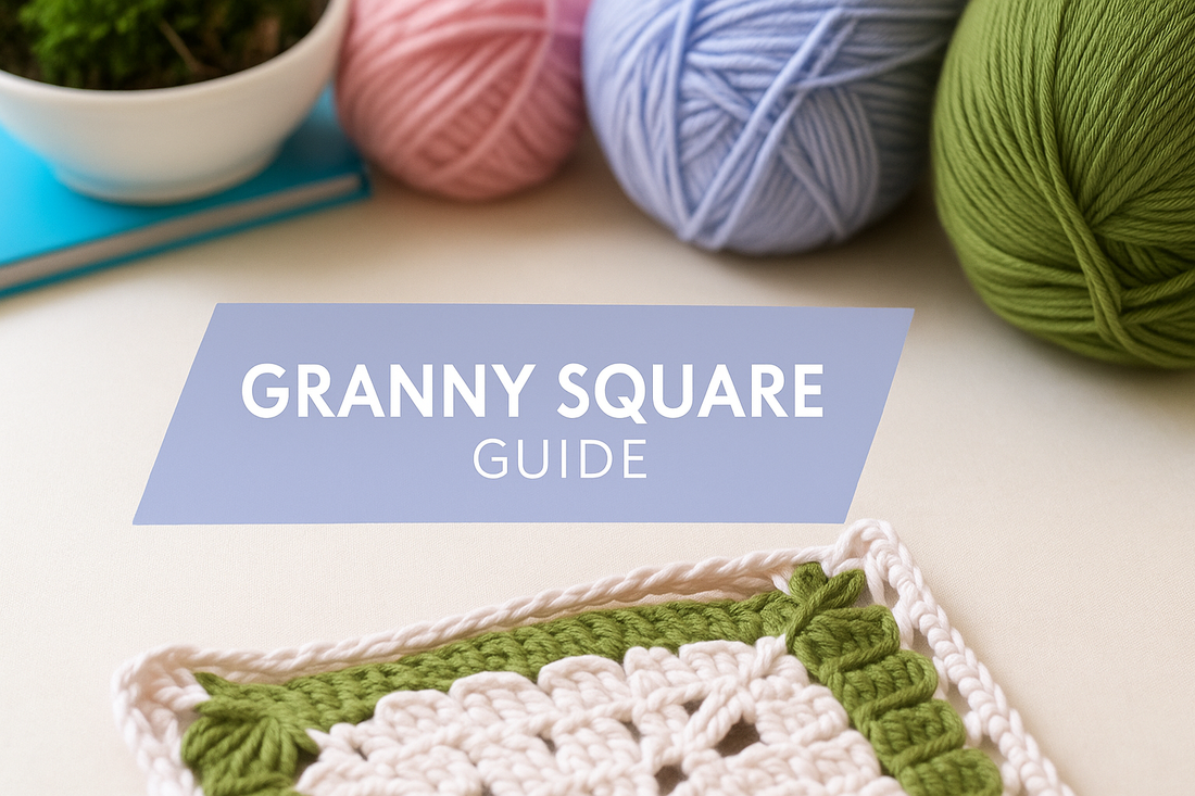 A Beginner-Friendly Crochet Granny Square Tutorial