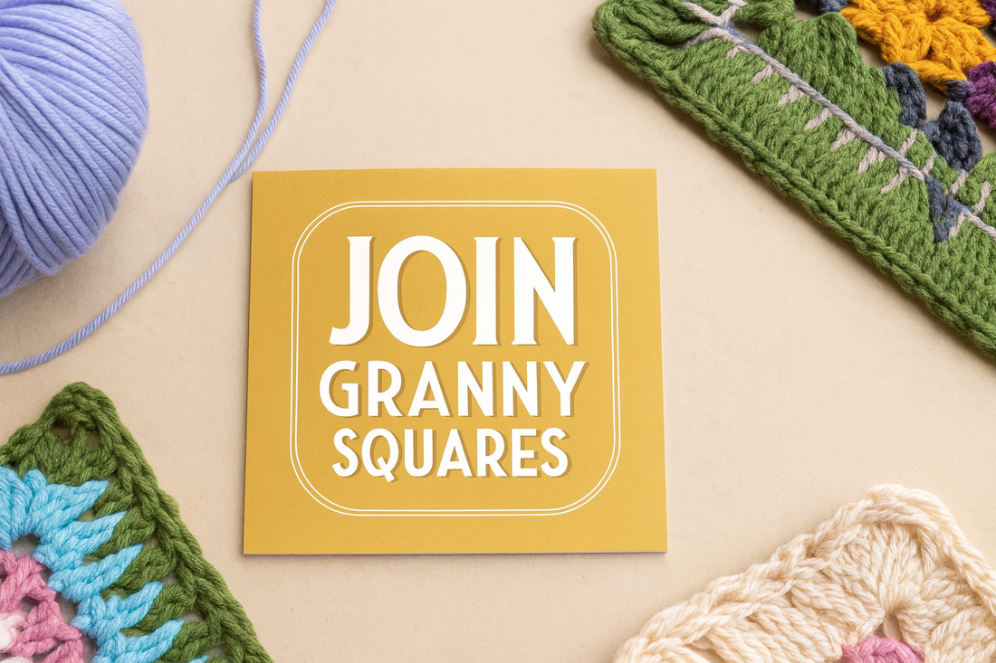 How to Join Granny Squares for a Perfect Finish