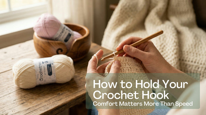 How to Hold Your Crochet Hook (And Why Comfort Matters More Than Speed)
