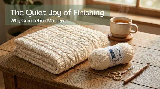 The Quiet Joy of Finishing a Crochet Project (And Why It Matters)