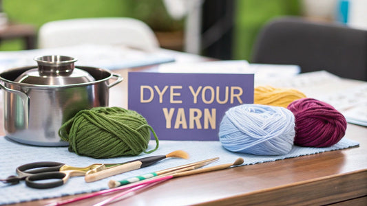 How to Dye Yarn: A Beginner's Guide to Vibrant, Custom Color
