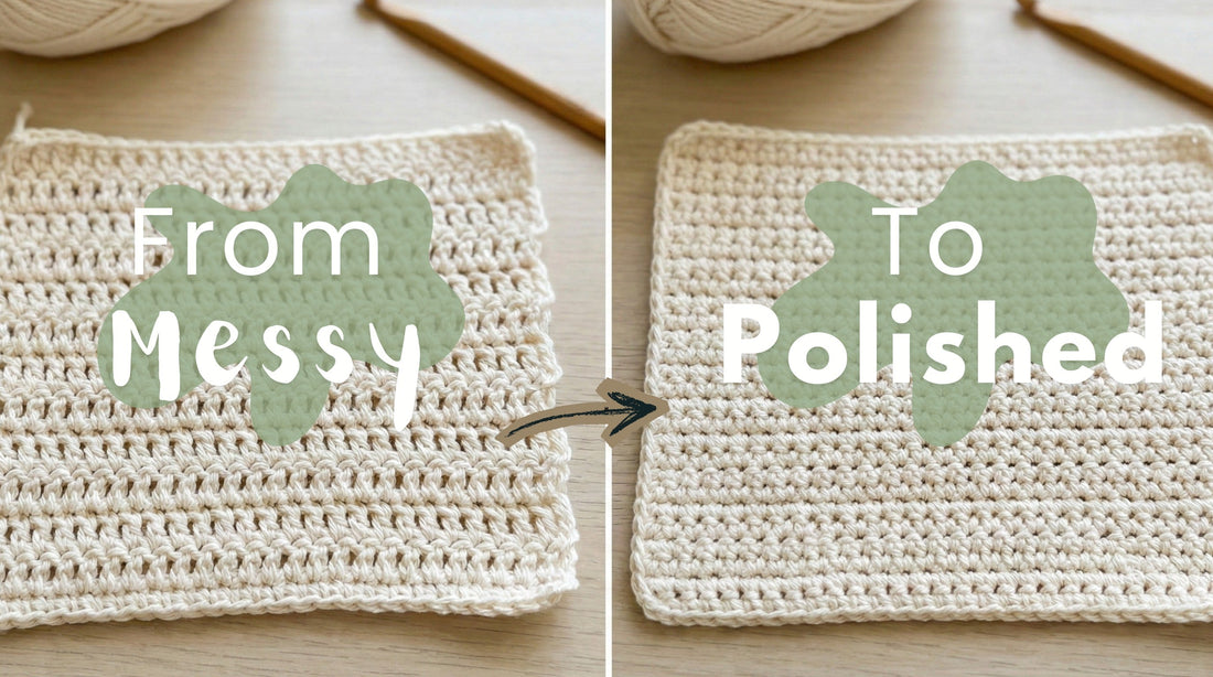 Why Your Crochet Looks “Messy” (And How to Make It Look Polished)