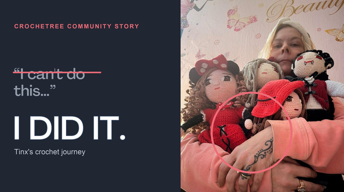 Tinx's Crochet Journey — I did it