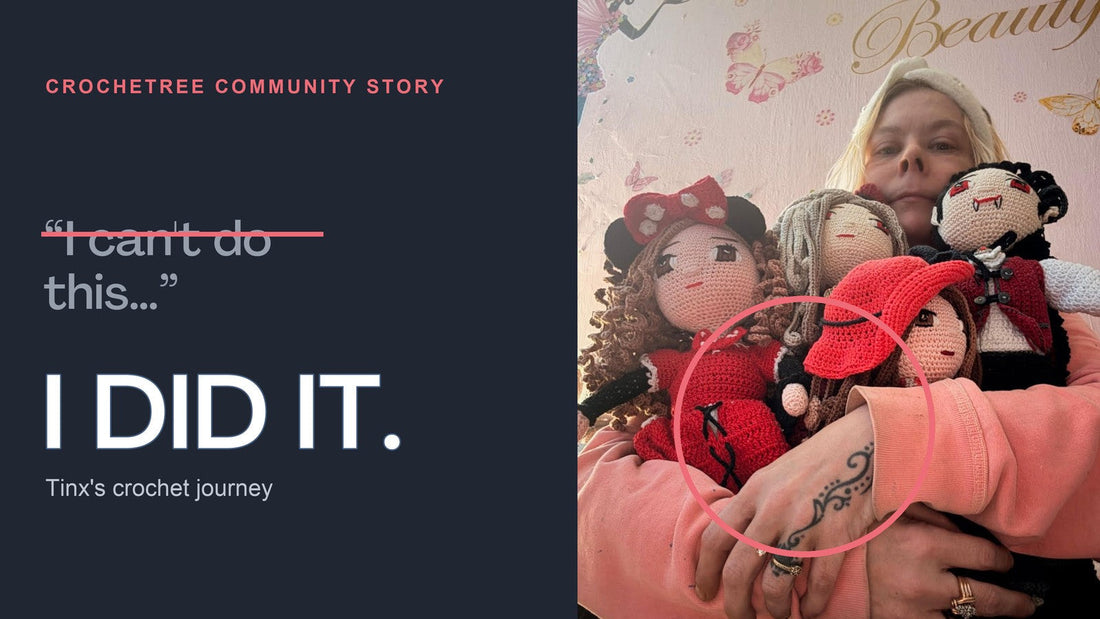 Tinx's Crochet Journey — I did it