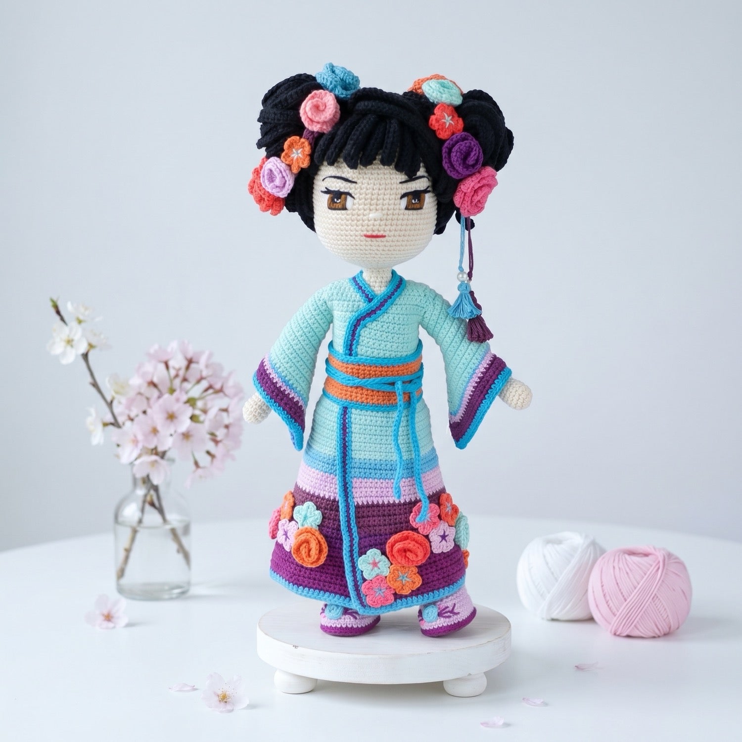 Yuki crochet doll pattern