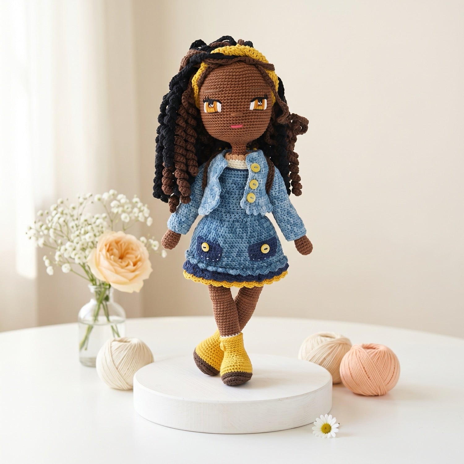 Hannah Crochet Doll Pattern