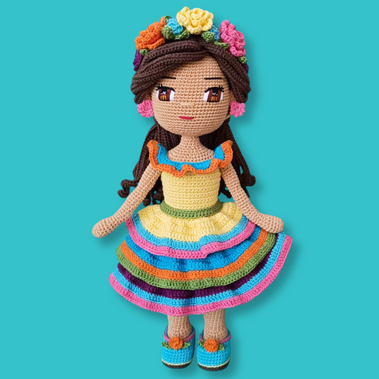 Rosalinda Doll Pattern