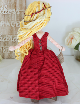 Pearl Celebration Crochet Doll Pattern